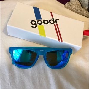 Goodr Unisex Blue Polarized Sunglasses